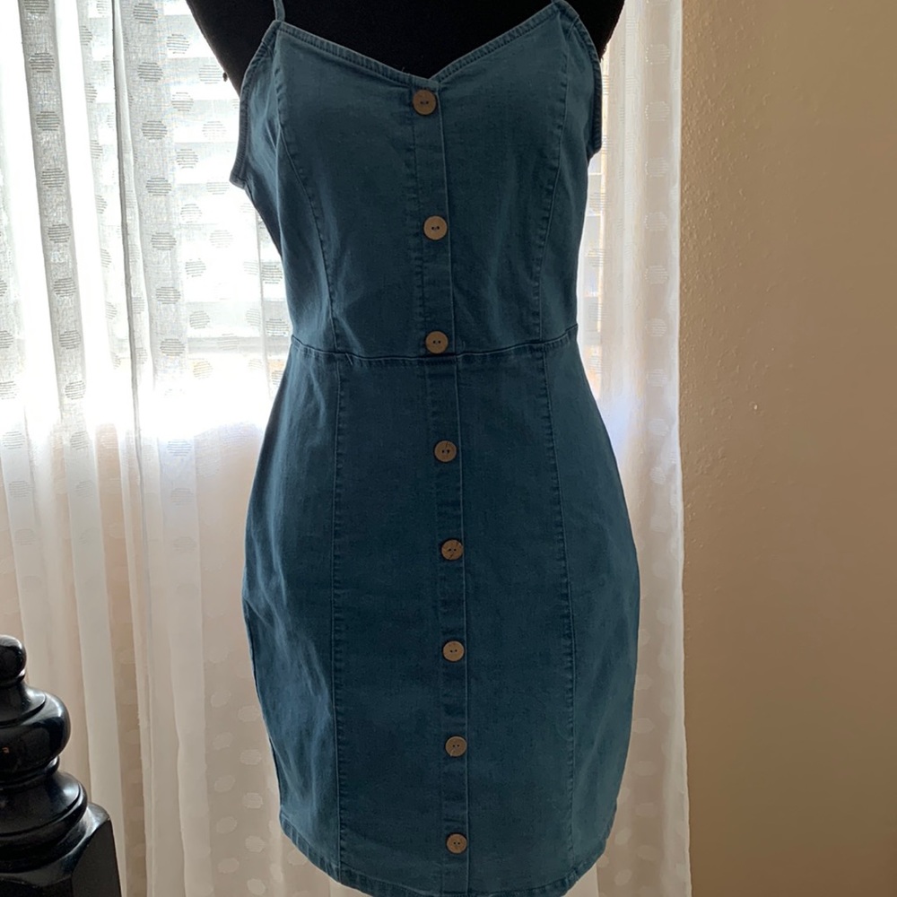 Denim dress